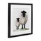 Stupell Industries Sheep And Lamb Portrait Framed Print Under Glass, design by Michele Norman